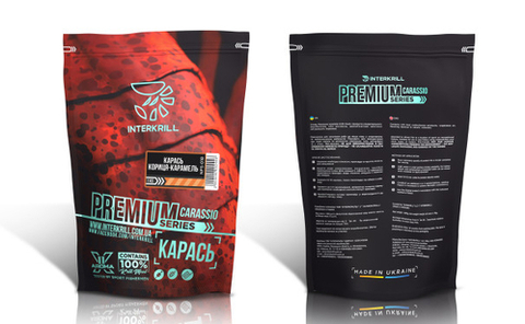  Принада Interkrill Преміум Карась-Кориця-Карамель 1кг