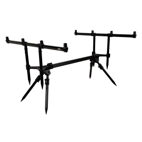 CARP PRO Tork Rod pod на 4 вудилища Black Telescope. 4 ніжки 