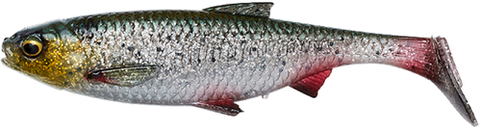 Силікон Savage Gear 3D River Roach 80mm 5.0g Green Silver (поштучно)