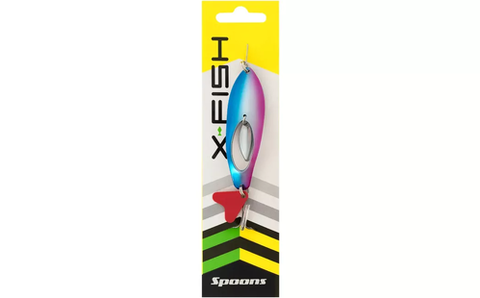 Блешня X-Fish Turbo 17.3g #04 Silver pink blue