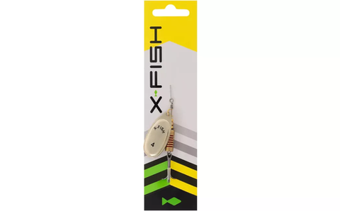 Блешня X-Fish Stark №2 4.5g Gold