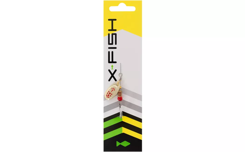 Блешня X-Fish Spike №1 2.5g Gold RD