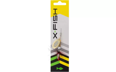 Блешня X-Fish Sirius №3 6.5g Gold SRD