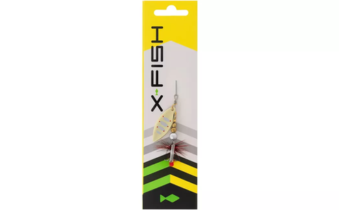 Блешня X-Fish Orbit №1 4g Gold SRD