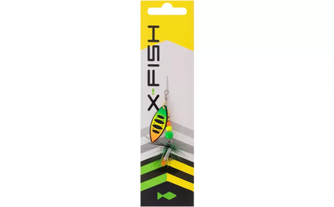 Блешня X-Fish Orbit №3 10g Fire tiger 