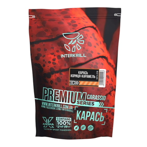 Принада INTERKRILL Карась-Кориця-Карамель 1кг
