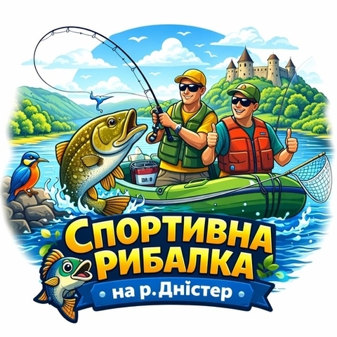 Сертифікат на Спортивну риболовлю на р. Дністер 1 день