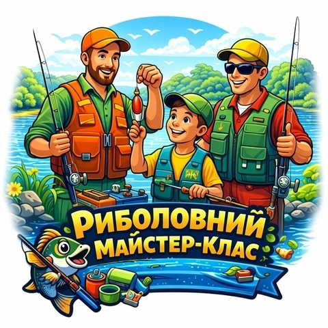 Майстер клас для спортивної риболовлі для Військовослужбовців Один день