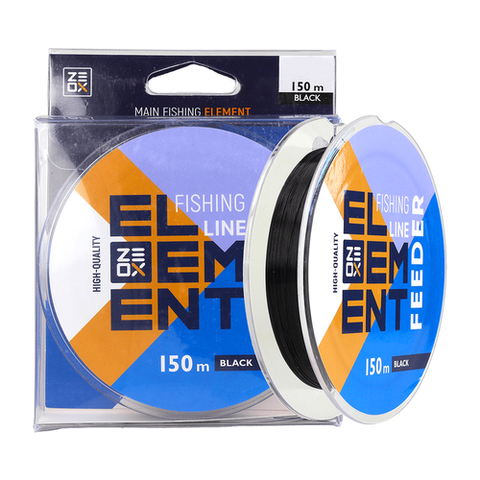 Волосінь ZEOX Element Feeder Line 150м Black 0.256мм
