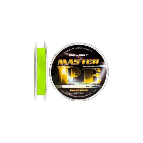 Шнур Select Master PE 150m салатовий 0.24мм 29кг