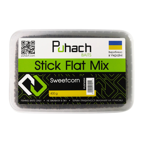 Прикормка Puhach Baits Stick Flat Mix – Sweetcorn (Кукурудза)