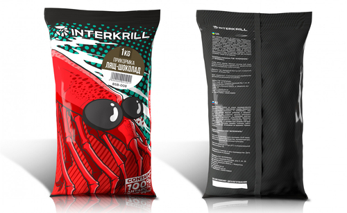 Принада INTERKRILL Лящ-Шоколад 1кг