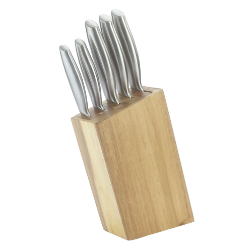 Набір ножів PR-4104 Metal Block PEPPER 6 пр.