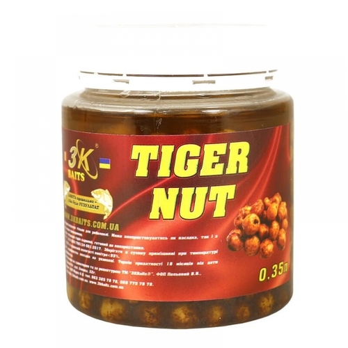 Прикорм 3-K Baits Тигровий горіх (натур) 350мл