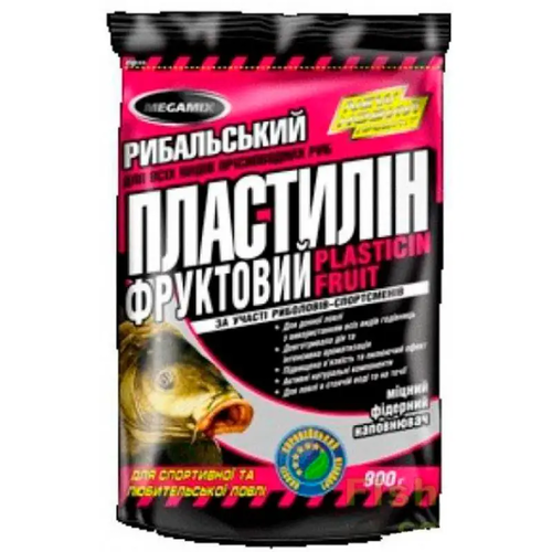 Пластилін MegaMix ФРУКТОВИЙ 0,9 кг