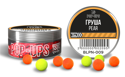 Бойли INTERKRILL Pop-Up Груша/Pear 10 мм 15г