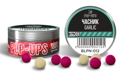 Бойли INTERKRILL Pop-up Часник/Garlic 10 мм 15г