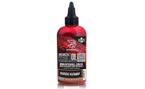 Олія Interkrill крилева Krill Oil Скопекс-Кальмар 100мл