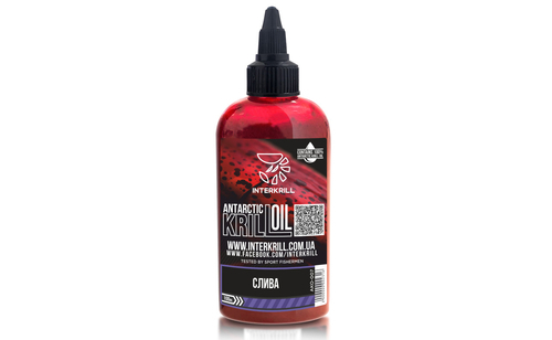 Олія Interkrill крилева Krill Oil Слива 100мл