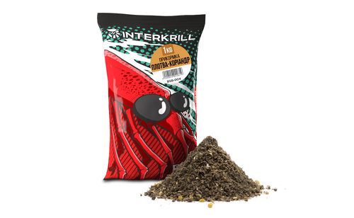 Принада INTERKRILL Плотва-Коріандр 1кг