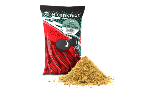 Принада INTERKRILL Карась-Часник 1кг