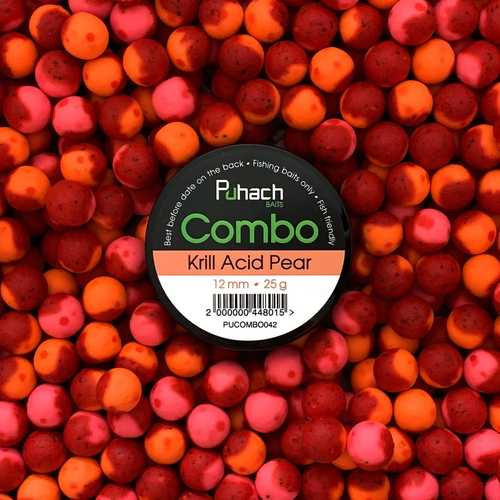Puhach Baits Combo 12 mm - Krill Acid Pear (Криль/Кисла груша)