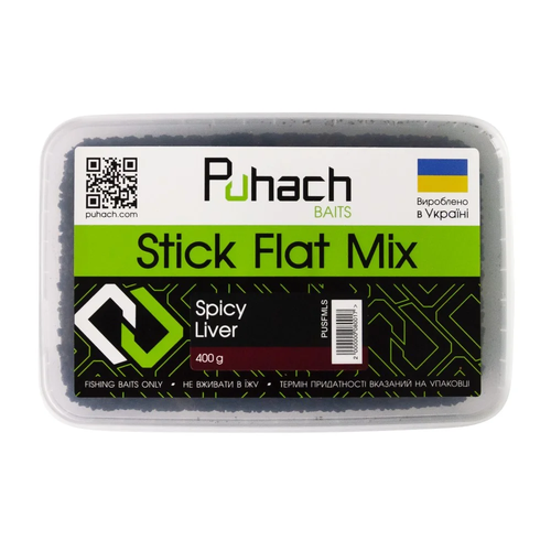  Puhach Baits Stick Flat Mix – Spicy Liver (Печінка зі спеціями)