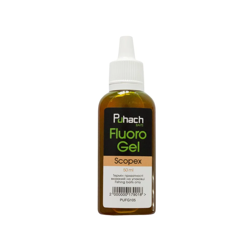Puhach Baits Fluoro Gel 50 ml - Scopex (Вершкове печиво)