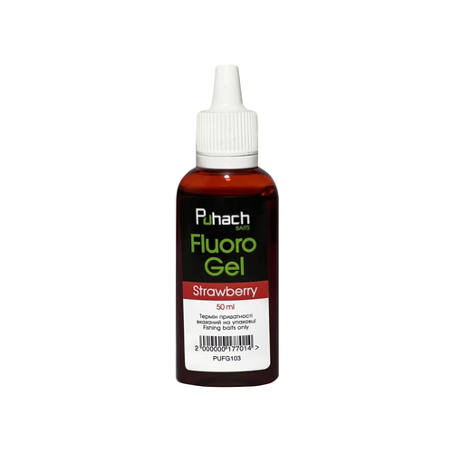 Puhach Baits Fluoro Gel 50 ml - Strawberry (Полуниця)