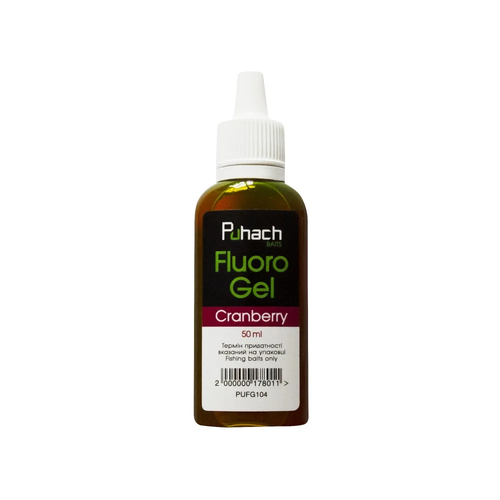 Puhach Baits Fluoro Gel 50 ml - Сranberry (Журавлина)