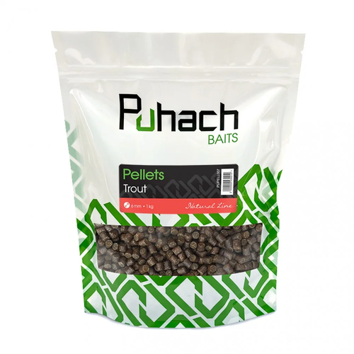 Puhach Baits Natural Line Pellets 1 kg - Trout 10 mm