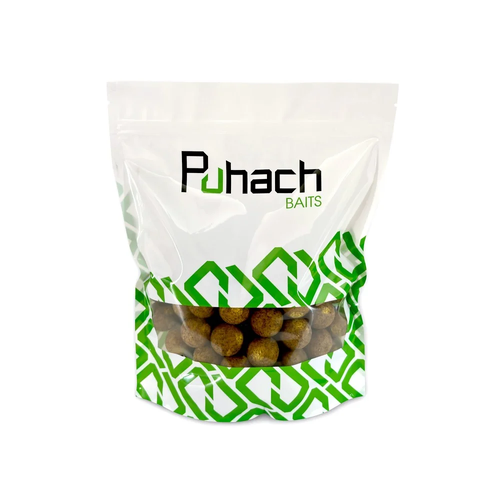 Варені бойли Puhach Baits Natural Line Shelf Life Boilies 24 mm 1 kg - Tiger Nut (Тигровий горіх)