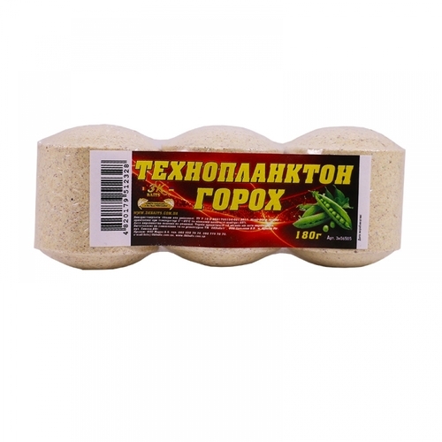 3-K Baits Технопланктон (горох) 180г