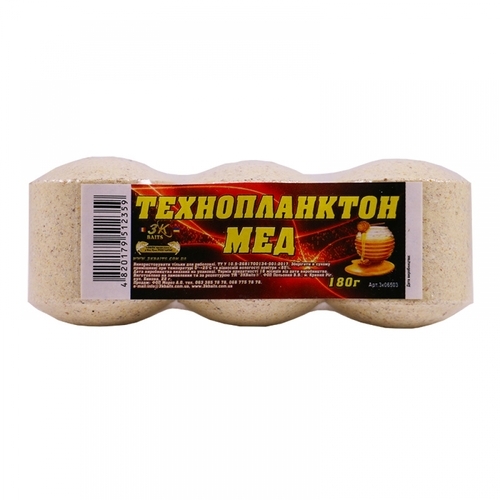 3-K Baits Технопланктон (мед) 180г