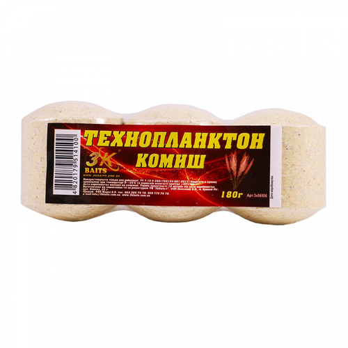 3-K Baits Технопланктон (комиш) 180г