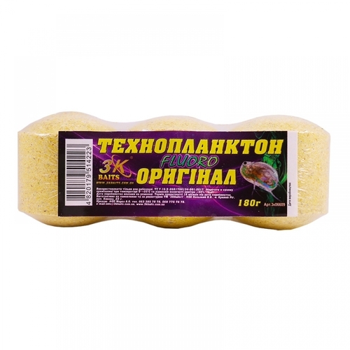 Технопланктон 3K Baits Fluoro оригінал 180 г