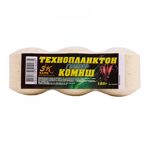Технопланктон 3K Baits ГЕЙЗЕР (очерет) 180г