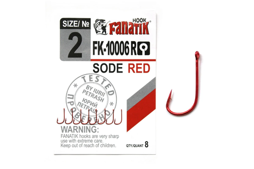 Гачок Fanatik Sode Red FK-10006R № 2