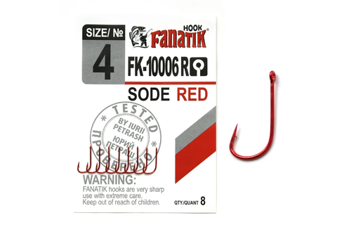 Гачок Fanatik Sode Red FK-10006R № 4