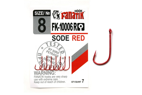 Гачок Fanatik Sode Red FK-10006R № 8