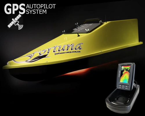 GPS (Maxi Cortex), Ехолот Toslon TF520, Професійний кораблик Фортуна (45000 mAh)