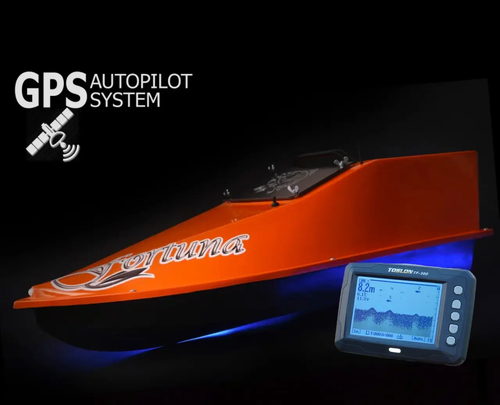 GPS (Maxi Cortex), Ехолот Toslon TF300, Професійний кораблик Фортуна (27000 mAh)