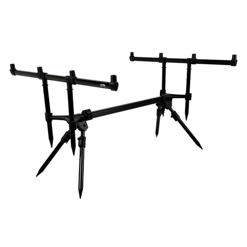 CARP PRO Tork Rod pod на 4 вудилища Black Telescope. 4 ніжки 