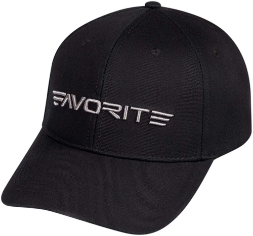 Кепка Favorite Long Silver Logo 56 Black