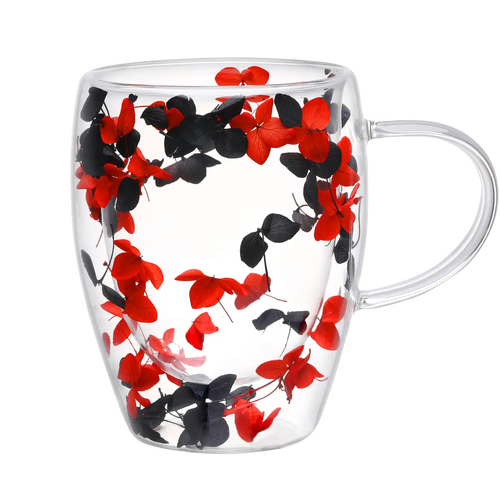 Набір чашок VT-5306-320 Кармен з подвійним дном VITTORA - 2 шт. 320 мл