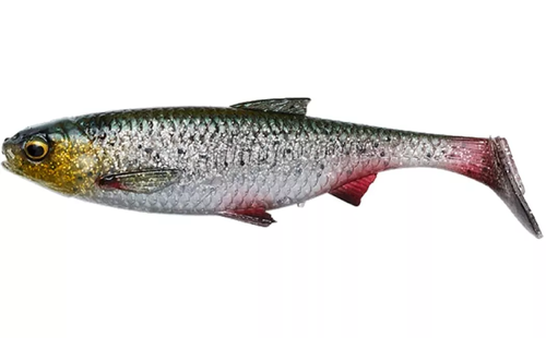 Силікон Savage Gear 3D River Roach 100mm 10.0g Green Silver (поштучно)