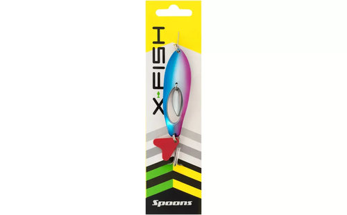 Блешня X-Fish Turbo 17.3g #04 Silver pink blue
