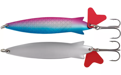 Блешня X-Fish King Pike 14g #04 Silver pink blue