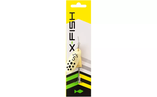 Блешня X-Fish Wolf №3 7g Gold