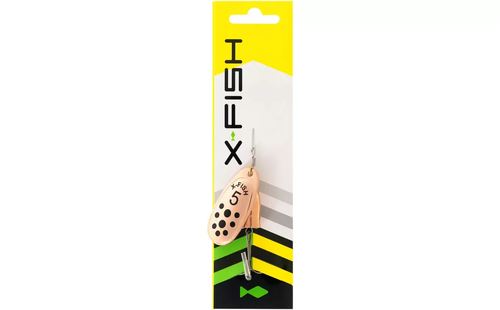 Блешня X-Fish Wolf №5 12.5g Copper